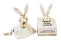 Doudou con Peluche e Massaggiagengive - Bunny