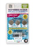 Family Pack - Ecoriduttore per Docce e Rubinetti