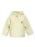 Felpa Bimbo Hoodie con Stampa Logo - Lime