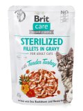 Filetti con Tacchino in Salsa per Gatti Sterilizzati