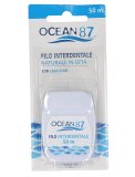 Filo Interdentale in Seta con Cera d'Api - 50 m