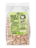Fiocchi ai 5 Cereali Bio: Avena, Riso, Orzo, Segale, Grano Tenero