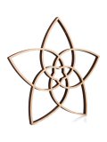 Fiore di Venere - Traforato in Legno di Betulla