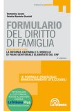 Formulario Del Diritto Di Famiglia — Libro