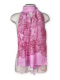 Foulard Cotone e Seta Stampa Anemone