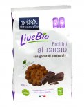 Frollini al Cacao Livebio con Gocce di Cioccolato