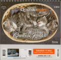 Gatti & Relax - Calendario da Tavolo 16 Mesi - Calendario 2026 — Calendario