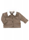 Giacca In-Outdoor Bimbo in Velluto - Sabbia