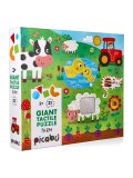 Giant Tactile Puzzle Farm