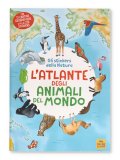 Gli Stickers della Natura: L'Atlante degli Animali del Mondo — Libro