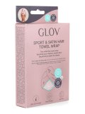 GLOV® Sport & Satin Turbante Asciugacapelli Rosa