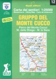 Gruppo del Monte Cucco - Carta dei Sentieri n. 12 — Libro