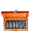 Hot Stone Massage - Mini Set con 20 Pietre Laviche