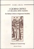 I Giorni Critici — Libro