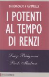 I Potenti al Tempo di Renzi — Libro