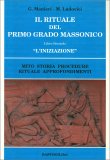Il Rituale del Primo Grado Massonico - Libro Secondo "l'Iniziazione" — Libro