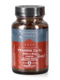 Integratore di Vitamina D3+ K2 (1000 iu e 50 ug) Complex