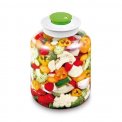 Kit Fermentazione  - Barattolo Vetro con Coperchio Ermetico