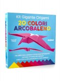 Kit Gigante Origami - 20 Colori Arcobaleno — Libro