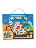 La Mia Valigetta Creativa con gli Sticker - Dinosauri — Libro