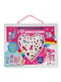 La Mia Valigetta Creativa con gli Sticker - Unicorni — Libro