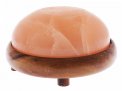 Lampada Haloterapia con Base in Legno