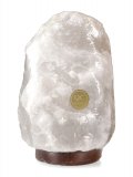 Lampada Sale Himalayano - Bianco