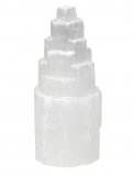Lampada Selenite a Spirale - Senza Base