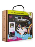 Lavagnette Traccio e Imparo Montessori - Zig-Zag tra gli Unicorni! — Libro/Gioco