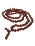 Mala con Grani di Rudraksha