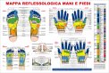 Mappa Reflessologia Mani e Piedi — Poster