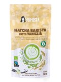 Matcha Barista Biologico Yumista Gusto Vaniglia - Preparato in Polvere di Avena e Tè Verde Matcha
