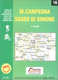 Monte Carpegna - Sasso di Simone - Carta dei Sentieri n. 16 — Libro