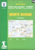 Monte Nerone - Fondarca - Carta dei Sentieri n. 14 — Libro