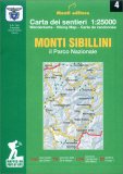 Monti Sibillini - Il Parco Nazionale - Carta n. 4 — Libro