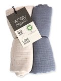 Mussole in Cotone Organico Wooly Organic