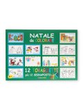 Natale da Colorare - 12 Tovagliette — Libro