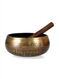 Om Singing Bowl - Campana con Om Inciso