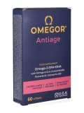 Omegor Anti-Age - Integratore Alimentare di acidi grassi Omega-3 EPA/DHA e Omega-6 GLA