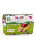 Omogeneizzato Bio con Mela, Banana e Biscotto