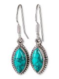 Orecchini Goccia Argento 925 e Pietre Preziose