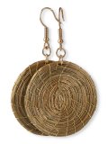 Orecchini in Oro Vegetale - Mandala