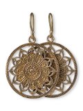 Orecchini Rotondi con Mandala