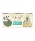 Organizer Settimanale con Spirale - Pensieri Belli — Calendario