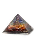 Piramide in Orgonite - 7 Chakra