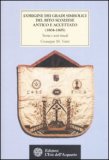 L'origine dei Gradi Simbolici del Rito Scozzese Antico e Accettato (1804-1805) — Libro