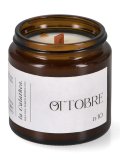 Ottobre - Candela Profumata in Cera di Soia