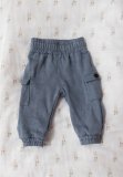 Pantaloncino Bimbo con Tasche - Jeans Blue