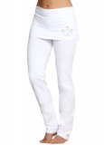 Pantaloni Yoga in Cotone - Bianchi