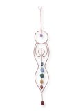 Pendente per Finestre - Dea della Luna e Pietre Chakra